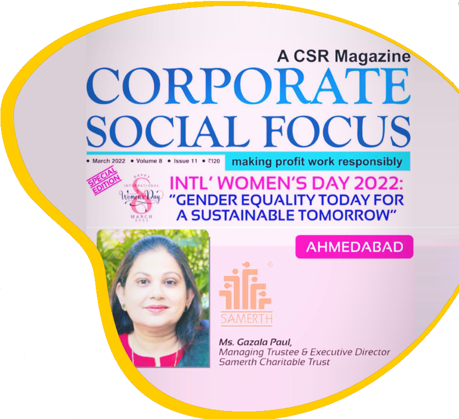 CSR article of Gazala Paul on Gender Equality